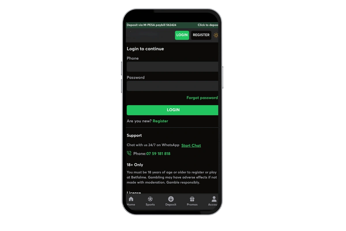 Casindi Casino Mobile Site